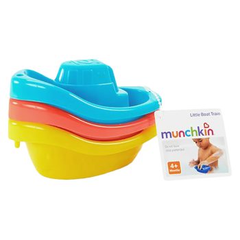 Munchkin Little Boat Trains - Set of 3
