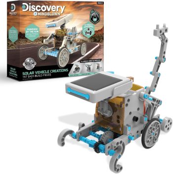 Discovery #Mindblown STEM 12-in-1 Solar Robot Creation Kit